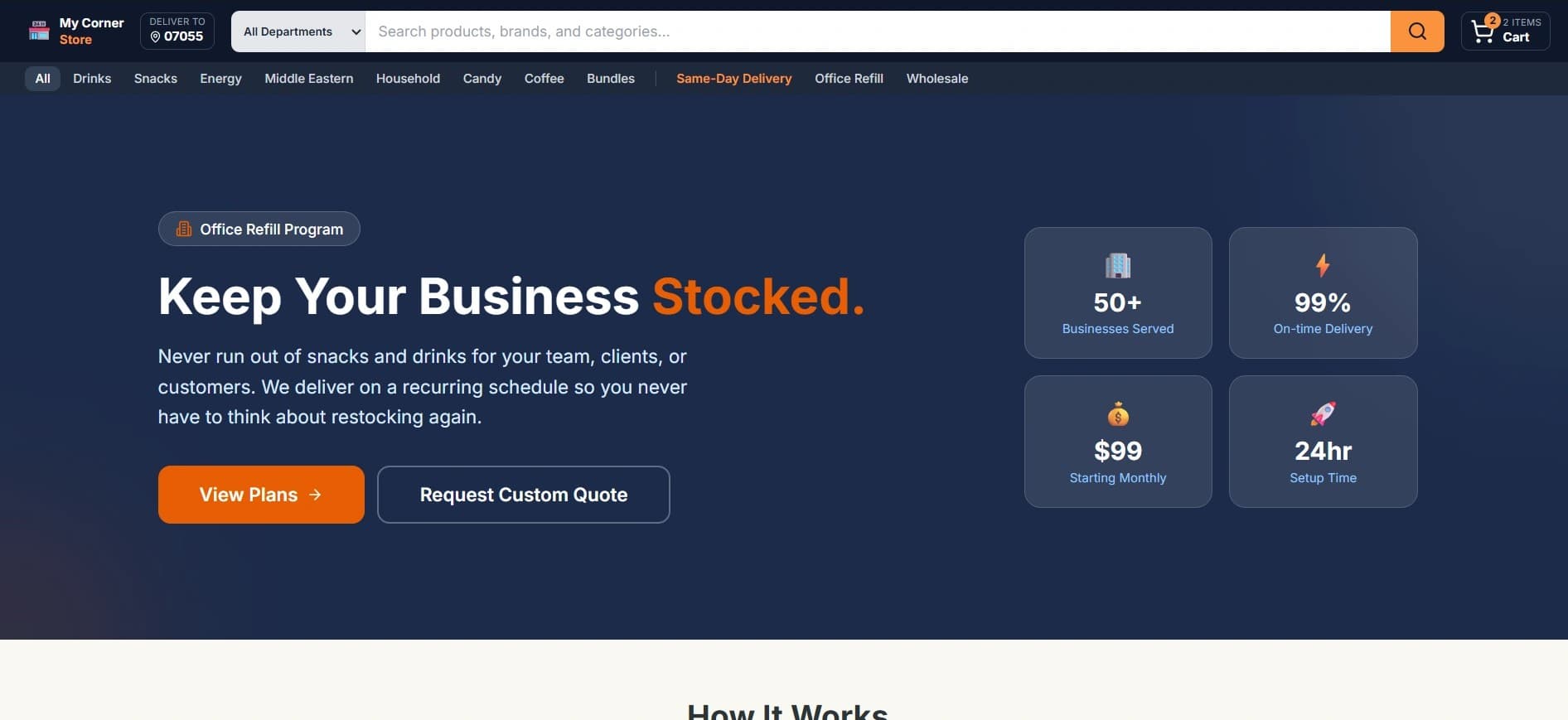 JerseyPantry.com screenshot 4